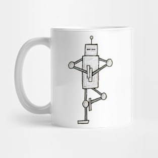 Meditating bot Mug